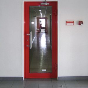 Алюминиевая дверь 1700×2000 мм. GFTD19206